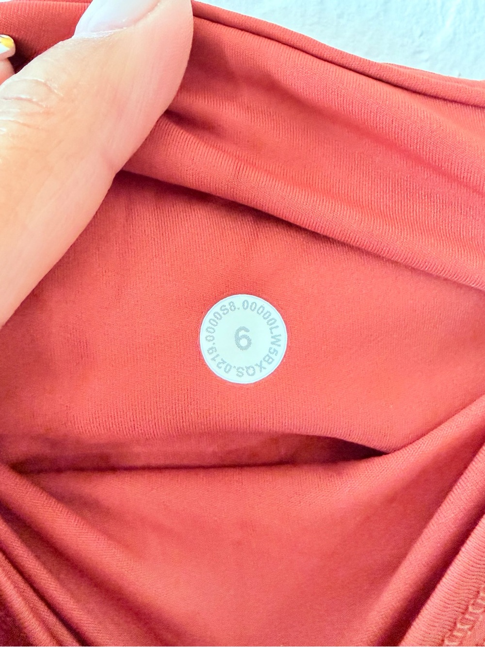 Lululemon Fast and Free Tights 25” Cayenne leggings - Picture 9 of 15